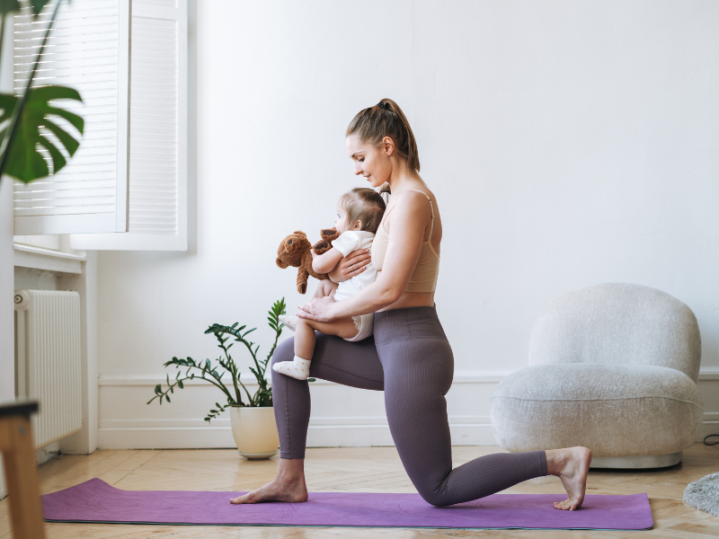 träning efter förlossning